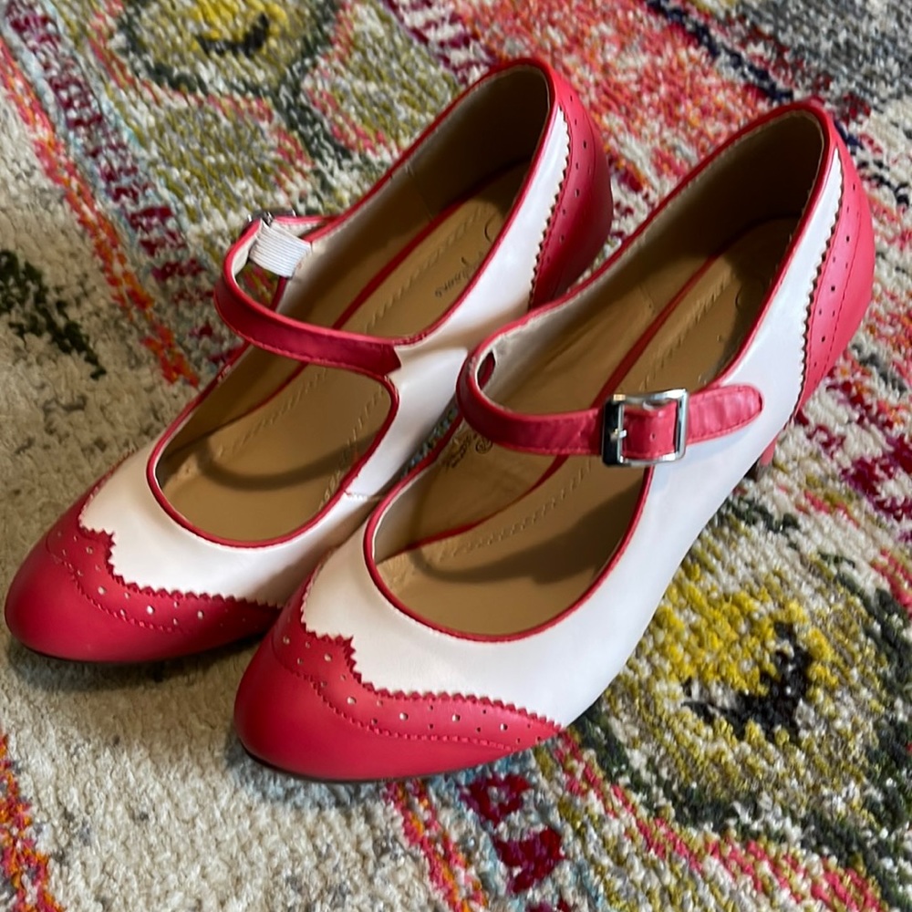 J Adams pin-up rockabilly heels size 8.5
